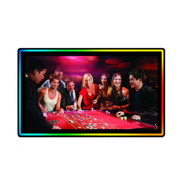 21.5 Inch LED Gaming Monitor Tempered Glass Gradient Anti Glare LCD PCAP