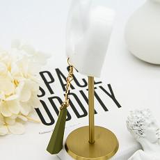 parte traseira de plano do Tragus da cartilagem do parafuso prisioneiro de Diamond Cartilage Earrings Stainless Steel do ouro 14k