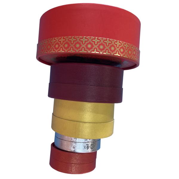 Wholesale Customized Cheap Folding Color Kraft Packaging Box Cosmetic Paper Cylindrical Round Cardboard Tube Packing Box