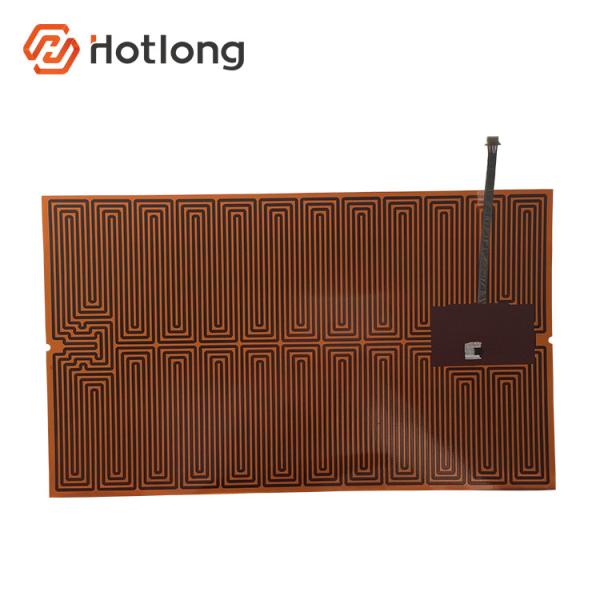 12V 30 Watt 280x150mm Translucent Flexible PI Heater