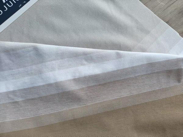 Breathable Striped Knit Fabric 95 Cotton 5 Spandex for T-Shirts