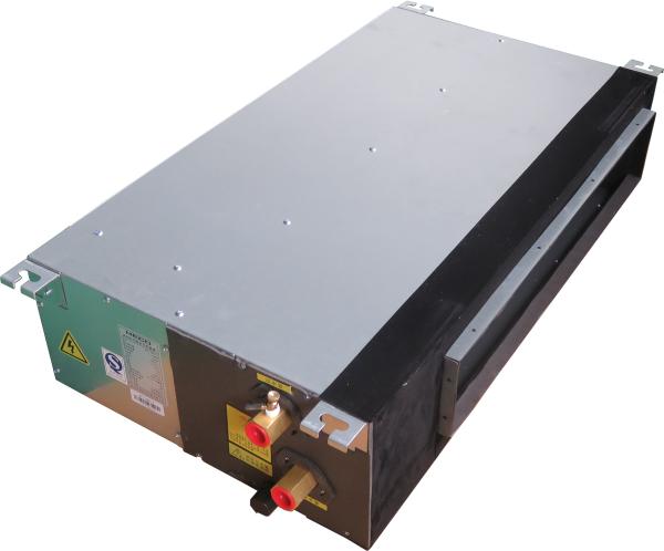 Slim Concealed Duct Chilled Water Fan Coil High Efficiency Symmetrical Design