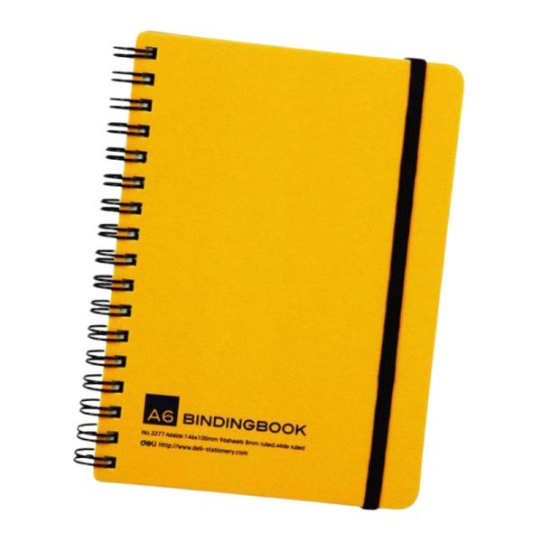 Custom Branding A5 Size Paper Cover Spiral Notebooks With Pens