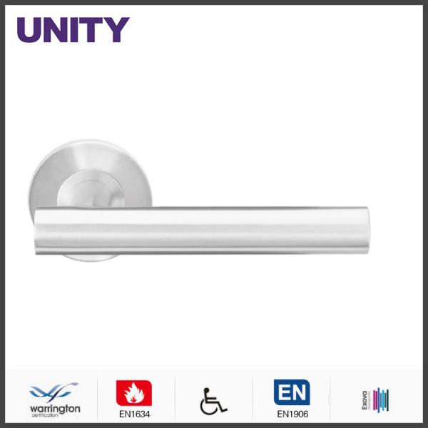 Stainless steel modern entry door handle for interior/exterior doors