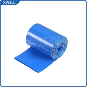 Blue PVC Heat Shrink Tube 18650 Battery Pack Protection Plastic Film 7-500mm Insulation Flame Retardant Heat Shrink Sleeve