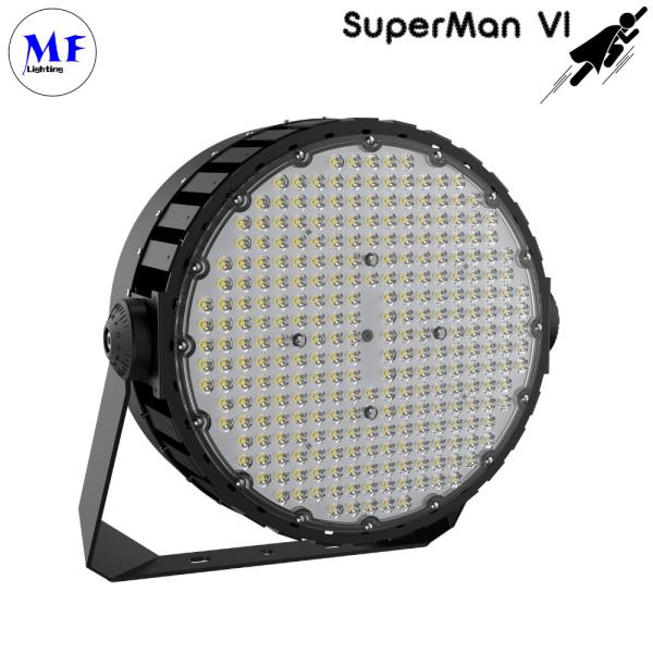 300W LED Stadium Flood Light 5 Years Warranty 3000-3200K  Aluminum IP66 Waterproof Dustproof IK10 Glare-free For Sports