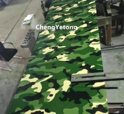PU Coating Camouflage Color Coated Sheets , Transportation Decoration GI Color Coated Sheet