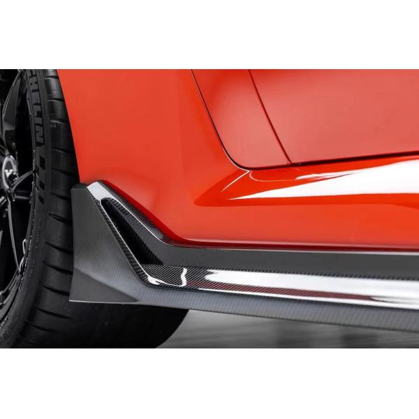 For BMW M2 Carbon Fiber Body Kit M2 Upgraded Vors-style Carbon Fiber Front Lip Diffuser Spoiler Hood Side Skirt