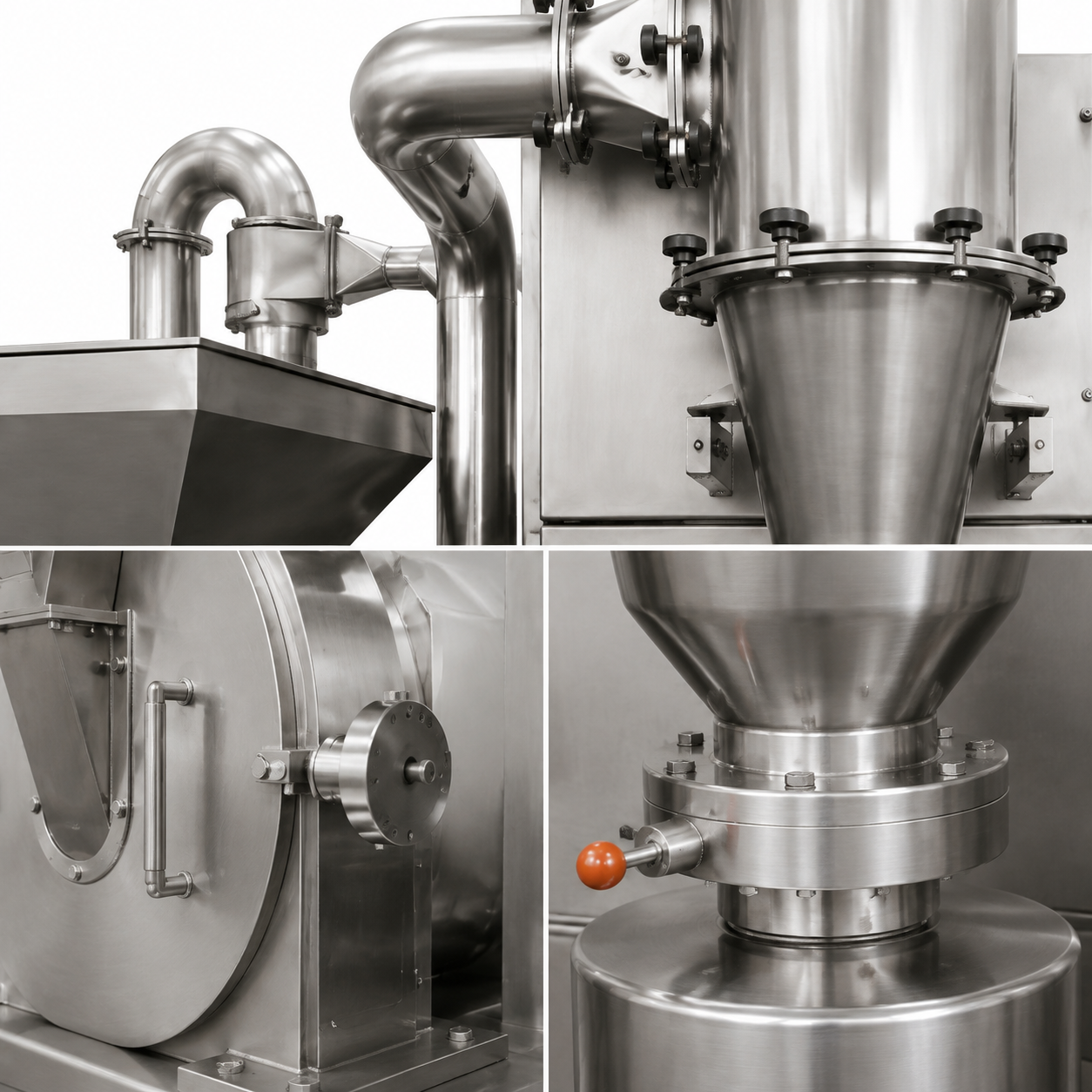 Industrial Herbal Grinding Machine For Chinese Medicine Powder Production