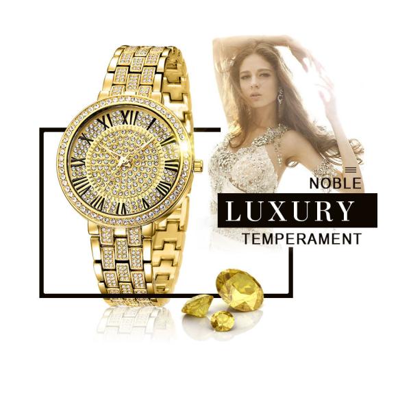 10bar Waterproof Silver Diamond Watch Womens , PC21 White Gold Diamond Watch