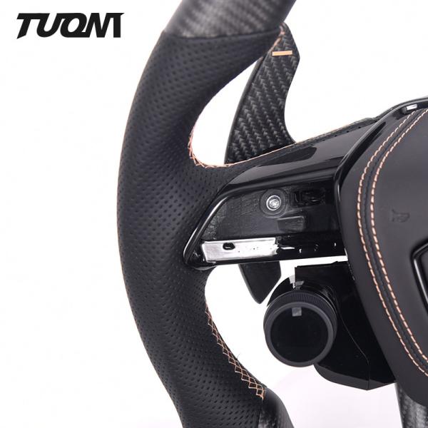 Leather Led Sport Audi Rs6 Carbon Steering Wheel Alcantara ODM