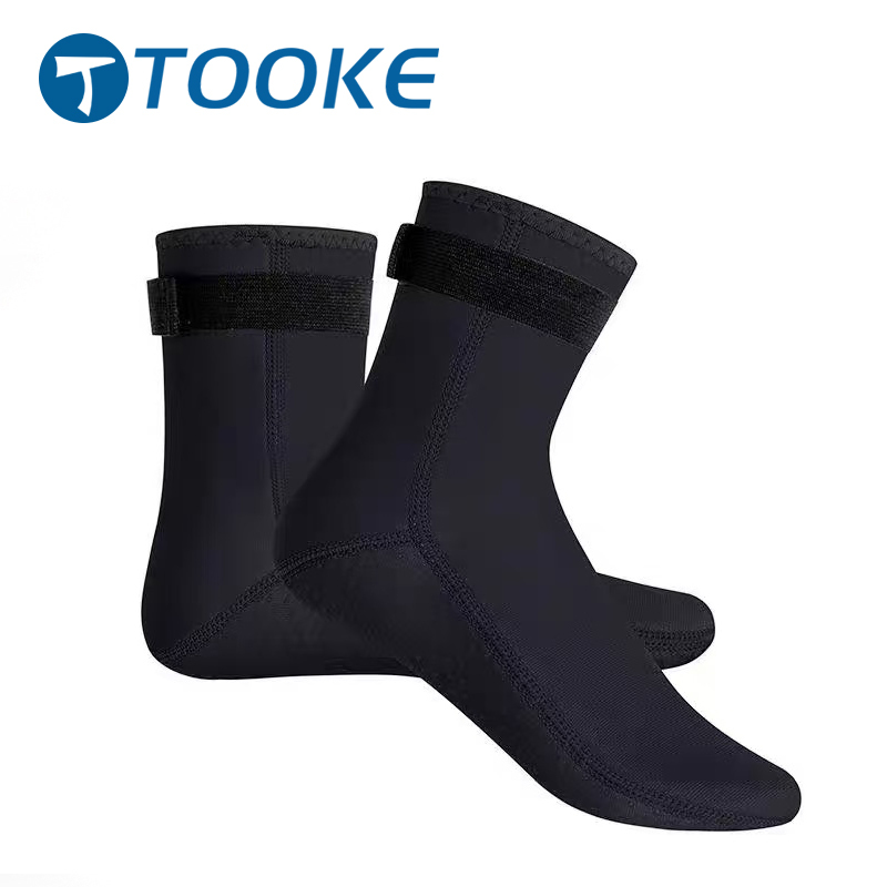 Custom Logo 3mm Thickness Neoprene Diving Socks with Non-Slip Sole for