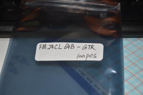 FM24CL64B-GTR 64Kb F-RAM I2C avec 100 000 milliards de cycles d'écriture, temps d'accès de 150 ns, vitesse de 1 MHz, fonctionnement de 2,7-3,6 V, température industrielle et boîtier TSSOP 8 broches
