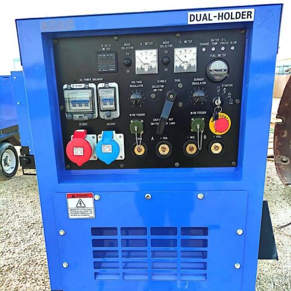 BRUSHLESS Diesel Welding Machine EW500DST 1000KG for Construction Industry