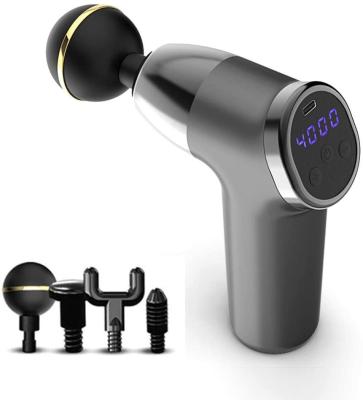 Tipo velocidades Handheld 3200rpm de USB da arma 20 da massagem da percussão de C