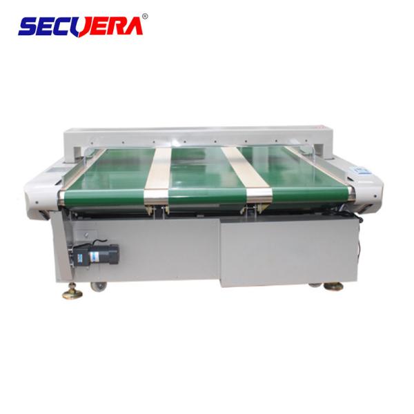 Calzado de prenda de vestir con aguja rota Cinturón transportador Detector de metales para la industria de la confección