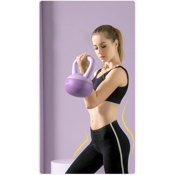 Home Fitness Gym Equipment Fitness Accessories Soft Kettlebell with Handle Free
