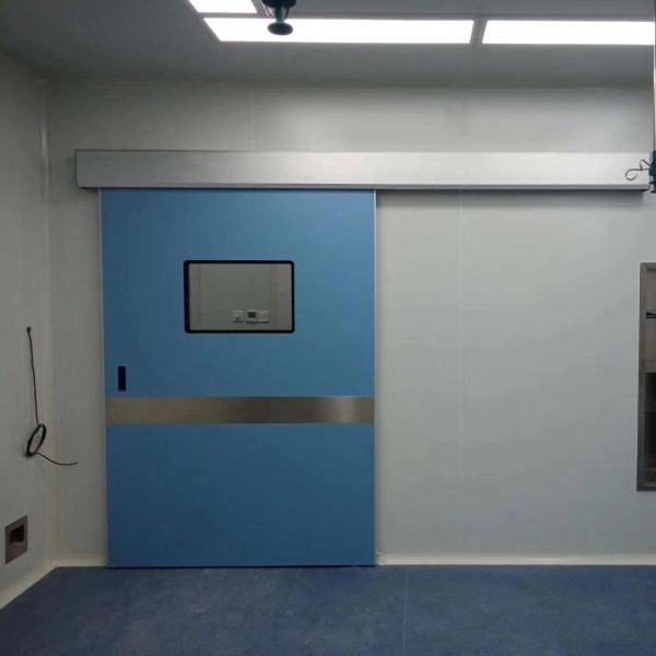 Automatic Airtight Medical Radiation Protection Door Heavy Duty Hospital Steel Door