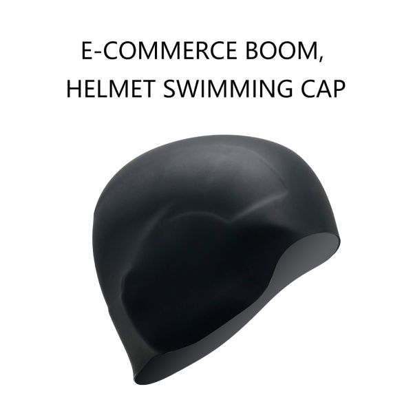 OEM Custom Logo Silicone Swimming Hat Eco Friendly For Professional Training