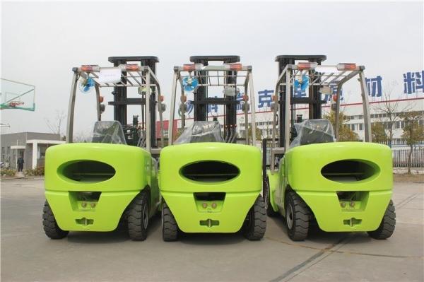 Xc490 Motor Side Shifter Triplex Mast Container Forklift Truck para manuseio de contentores