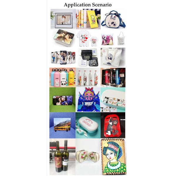 60cmx90cm Inkjet xp600 TX800 возглавляют ультрафиолетовый планшетный ярлык бутылки вина плитки подарочной коробки знака принтера кристаллический рекламируя печатание