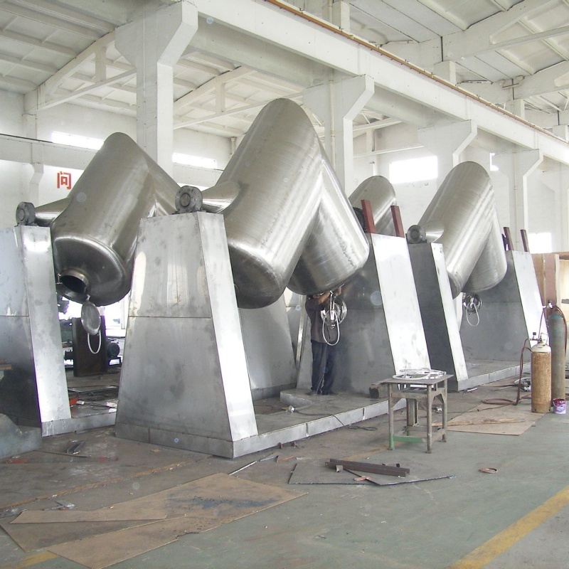 90kg/H SUS304 V Shape Mixer , Rotary V Type Powder Mixer For Chemical