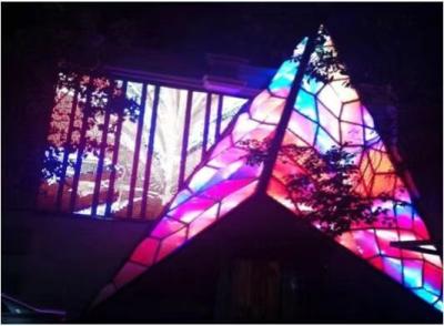 Led Point Light Screen P100 Waterproof DMX SPI LED Mesh Screen