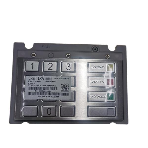 Diebold Nixdorf pinpad 1750234950 EPP V7 ESP South America new original 1750159341 keyboard atm parts