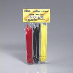 Tag card separated polybag nylon cable ties