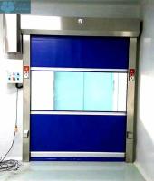 Puertas del obturador del rodillo del PVC de la cortina del marco de acero 1.2m/S 1.5m m