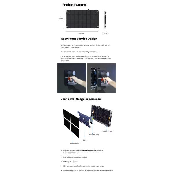 Fullcolor COB Led Display SMD Board P0.9 P1.25 P1.56 HD светодиодный дисплей