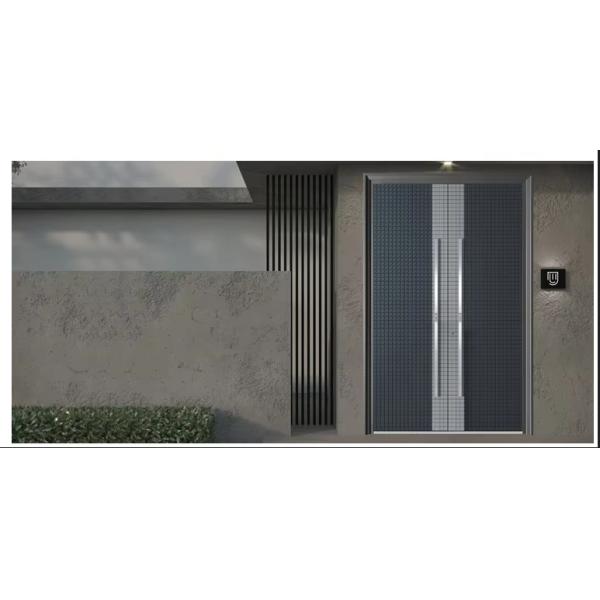 Aluminum Entrance Door For Biggest House With Customized Color Fire Resistanc