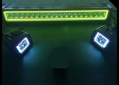 22 Inch Waterproof  Led Halo Light Bar , Muti Color Color Changing Led Light Bar