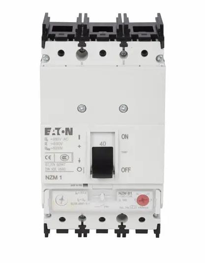Eaton NZMB1 serie NZMB1-A80 MCCB casilla moldeada interruptor de circuito con corriente nominal de 25A