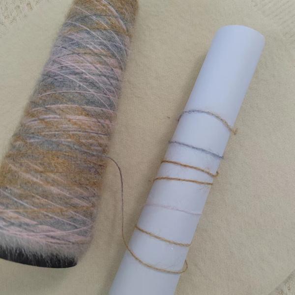 Polyester Hair Cat Feather Mink Yarn For Knitting Sweaters Socks Hats Gloves