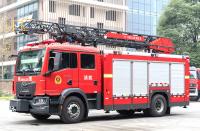 Man 18m Aerial Ladder Rescue Fire Fighting Truck Specialized Vehicle China Factory