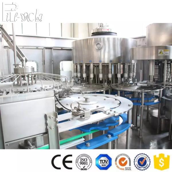 15000BPH 3 In 1 Monoblock Pure Drinking PET Bottle Water Filling Machine Producing Equipment Stainless Steel 304