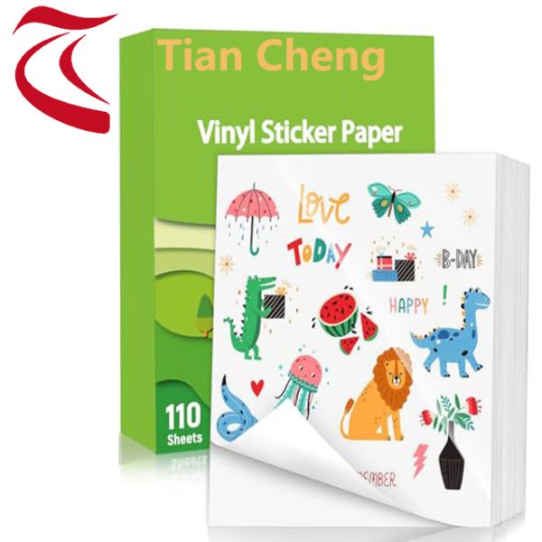 Laser Print A4 Label Stickers - Heat Resistant Adhesive Labels / B&W and Color Compatible