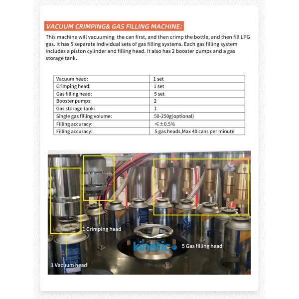 Complete Automatic Butane Gas Cartridge Refilling Machine with 1500 KG Capacity and High Speed Refilling