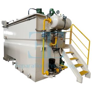 20 m3/h Máquina DAF Aceite industrial Grasa planta de tratamiento de aguas residuales DAF