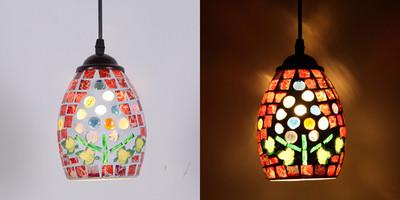 Turkish Style Retro Vintage Pendant Light island lamp single glass pendant lighting(WH-DC-36)
