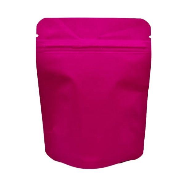 LDPE Plastic Stand Up Mylar Retort Pouch Frosted Colorful Plain Printing Customers Requirements Packaging Milk Jelly