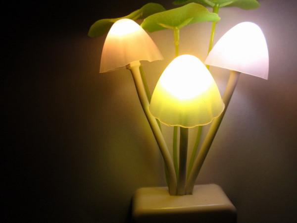 Mushroom night light decorate room/mushroom night light for gift