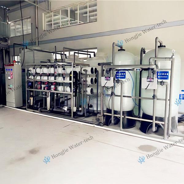 Système d'osmose inverse industriel 3000L/H avec contrôle PLC