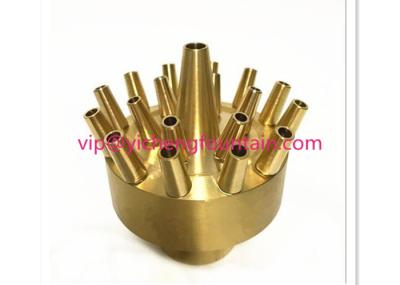 Fixed 3 Layer Blossom Flower Water Fountain Nozzles 8.5 Meters Spray Height