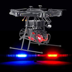 A conversação do ar policia UAV HXR60 do FBI da aplicação da lei dos zangões de