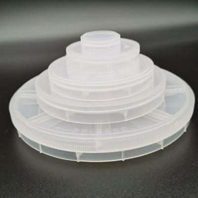 Single Chip Packaging Wafer Shipping Box Natural PP Low Gas Release For Semiconductor Industry