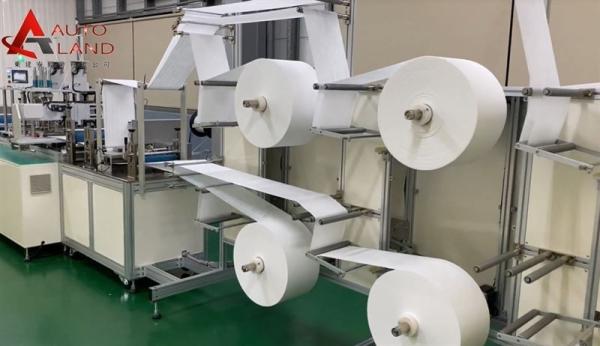 Linha de produção semi automática da máscara protetora de N95 220VAC