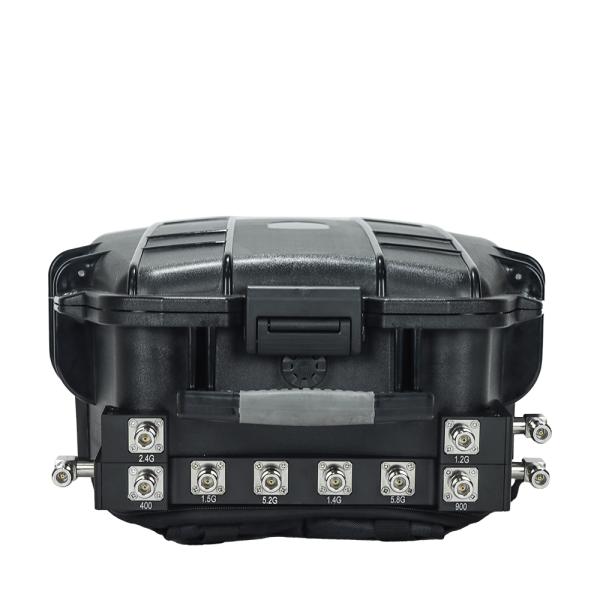 Anti Drone Detection Backpack 200-1020 MHz 2.37-2.52 GHz 5.1-5.2 GHz 5.72-5.88 GHz Customizable Frequencies and Power