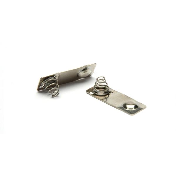 Stainless Steel AA/18650 Battery Spring Contacts for Customized Industrial Components